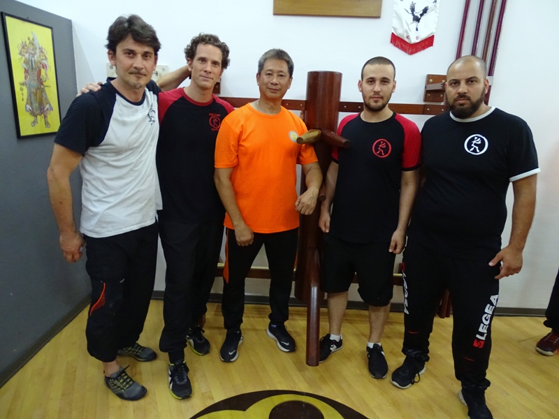 Kung Fu Academy di Sifu Mezzone Caserta Seminario di Weng Chun Tang Yik con GM Sunny So in Italia presso la scuola di arti marziali di wing chun e kung fu a Caserta (2)